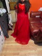 Ball Gown Off-the-shoulder Tulle Prom Dresses With Ruched