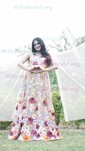 Ball Gown Sweetheart Tulle 3D Floral Prom Dresses