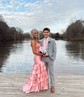 Mermaid Strapless Satin Tiered Prom Dresses With Appliques