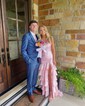 Mermaid Strapless Satin Tiered Prom Dresses With Appliques