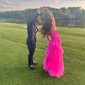 Ball Gown Square Neck Tulle Ruffle Tiered Prom Dresses
