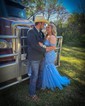 Mermaid Off-the-shoulder Tulle Prom Dresses With Appliques
