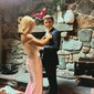 Sheath/Column Off-the-shoulder Satin Corset Prom Dresses With Appliques