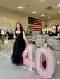 A-line V-neck Tulle Ankle-length Short Prom Dresses With Pockets