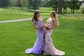 Sheath/Column Off-the-shoulder Tulle Lace 3D Floral Prom Dresses