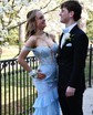 Mermaid Off-the-shoulder Chiffon Tiered Prom Dresses With Appliques