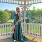 A-line Cowl Neck Satin Prom Dresses With Ruched