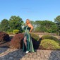 A-line Cowl Neck Satin Prom Dresses With Ruched
