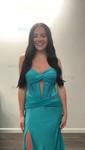 Mermaid Strapless Glitter Corset Prom Dresses With Ruched