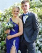 Sheath/Column One Shoulder Cut Out Sparkly Sequin Prom Dresses