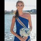 Sheath/Column One Shoulder Cut Out Sparkly Sequin Prom Dresses