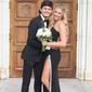 Sheath/Column One Shoulder Cut Out Sparkly Sequin Prom Dresses