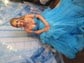 Princess Off-the-shoulder Tulle Ruffle Prom Dresses With Appliques
